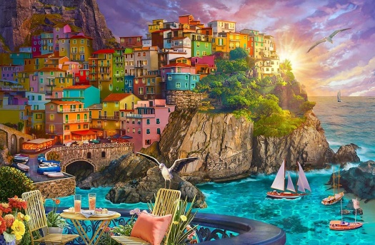 Solve Manarola Cinque Terre Jigsaw Puzzle Online With Pieces