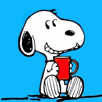 Solve You Can Drink Your Hot Chocolate After You Smile Snoopy Jigsaw Puzzle Online With Pieces