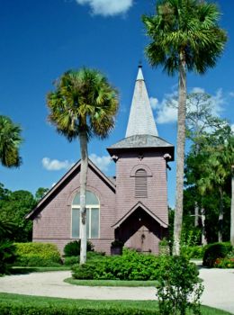 Solve Faith Chapel Jekyll Island Jigsaw Puzzle Online With Pieces