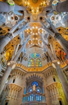 Solve La Sagrada Familia In Barcelona Spain Jigsaw Puzzle Online With