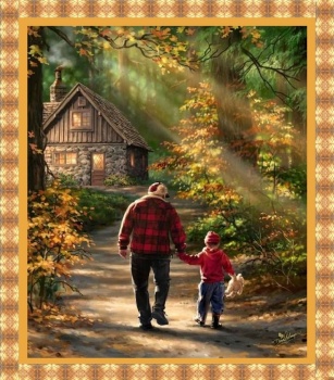 Solve A Walk With Grandpa Jigsaw Puzzle Online With Pieces