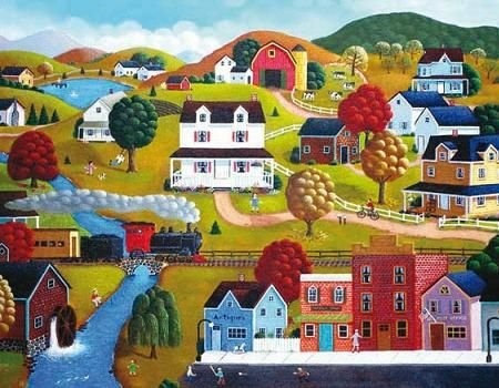 Solve Folk Art Jigsaw Puzzle Online With Pieces