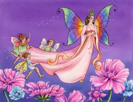 Solve Fairy Rainbow Wings Jigsaw Puzzle Online With 80 Pieces