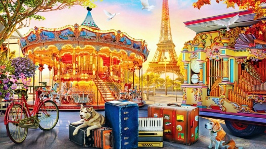 Solve Carrusel Paris Jigsaw Puzzle Online With 594 Pieces