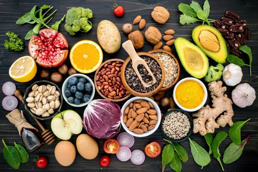 Solve Healthy Fresh Foods Jigsaw Puzzle Online With 150 Pieces