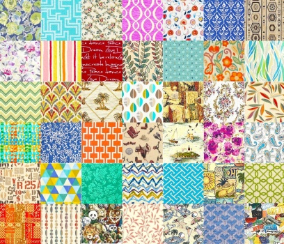 Solve PATCHWORK PALAZZO FABRICS Jigsaw Puzzle Online With 143 Pieces