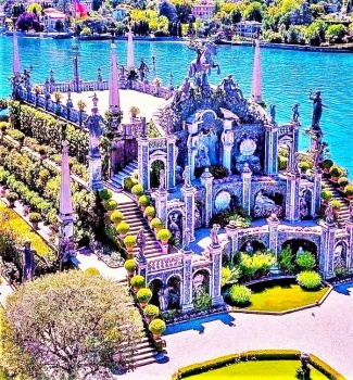 Solve Lago Maggiore Church Italy Jigsaw Puzzle Online With Pieces