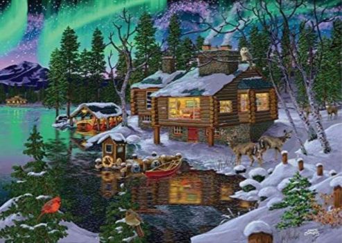 Solve Log Cabin Jigsaw Puzzle Online With 70 Pieces