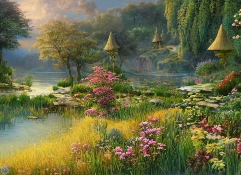 Solve Pond Life Jigsaw Puzzle Online With Pieces