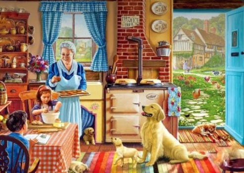 Solve Grandmas House Jigsaw Puzzle Online With Pieces