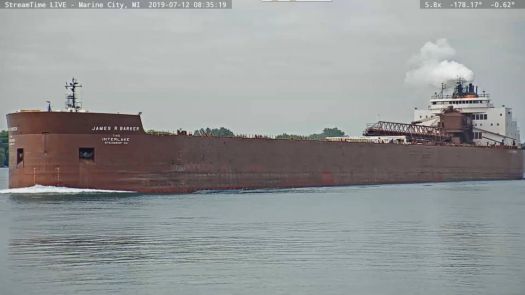 Solve James R Barker X Great Lakes Freighter Marine City