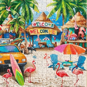 Solve Beach Scene Jigsaw Puzzle Online With Pieces