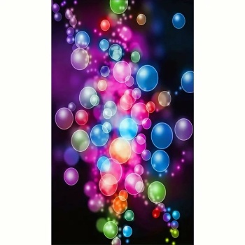 Solve Colored Bubbles Jigsaw Puzzle Online With 16 Pieces