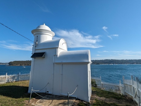 Solve Grotto Point Lighthouse jigsaw puzzle online with 336 pieces