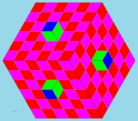 Paragram029.1-BlocksInRed&Pink,Blue&Green
