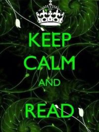 keep calm and read