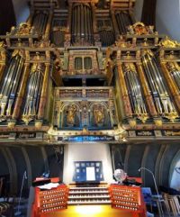 Pipe organ in St Nikolai, Flensburg