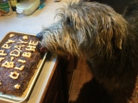 Olibhe and her Birthday Cake