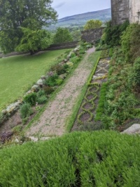 Queen Anne's garden, Stirling Castle, Scotland