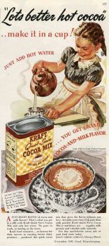 Vintage cocoa ad