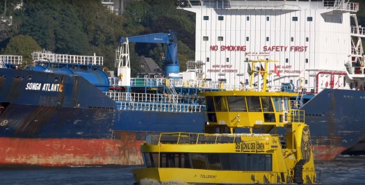 Solve Songa Atlantic and Tolleport Port of Hamburg Germany jigsaw ...