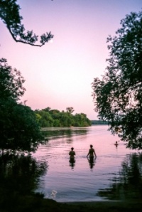 mondlichtschwimmen in potsdam   juni 2021
