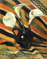 Llewelyn Lloyd - Calla Lilies, 1930.