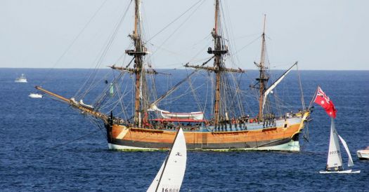 Captain James Cook’s centuries-old ship discovered in Newport Harbor