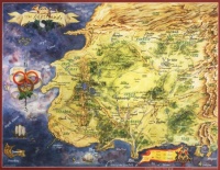 Wheel of Time, Map of the Westlands