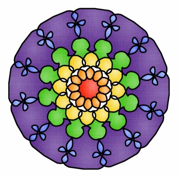 Solve Mandala 260 jigsaw puzzle online with 81 pieces