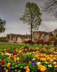 Edinburgh in Spring Smaller Size