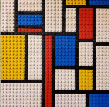 Lego Mondrian