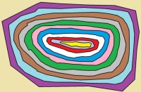 Wobblybear Creations 1938 - (now FREE to own) Concentric Abstract (*Pick the puzzle size you want)!