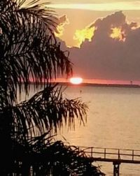 Sun Rise Over Lavaca Bay