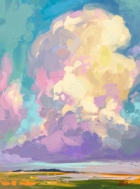 Fluffy cloud
