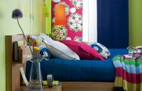 Colorful teen bedroom