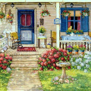 Jigsaw Puzzle | Perfect Front Porch | 144 pieces | Jigidi