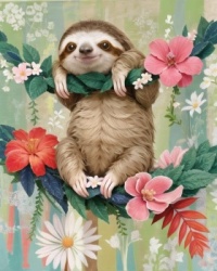 Cute Sloth Chillin *