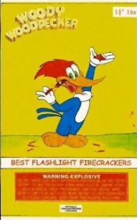 Woody Woodpecker firecrackers