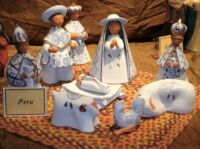 Nativity set from Peru