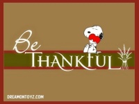 Be Thankful