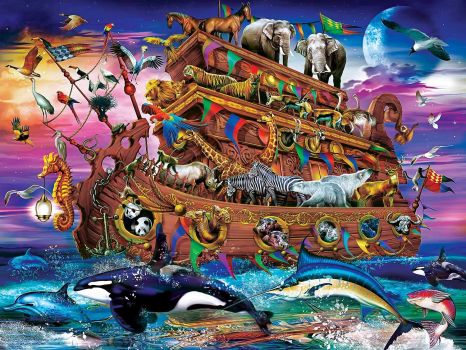 Solve Noah's Ark jigsaw puzzle online with 475 pieces