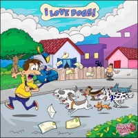 I love dogs and they love me 😁
