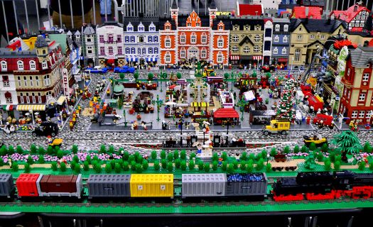 Puzzle cheap lego city