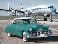 1952 Pontiac and Lockheed Constellation