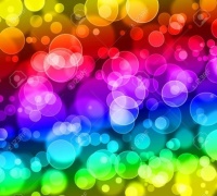 Colorful rainbow abstract