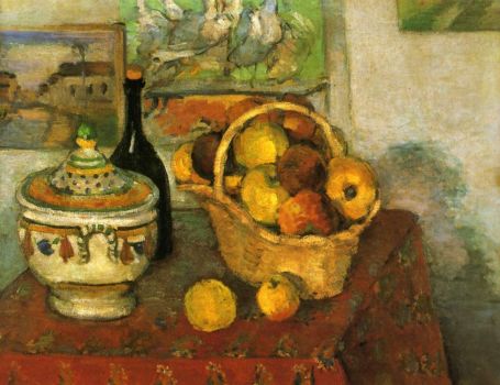 Paul Cézanne: Stillleben mit Suppenterrine (1877)