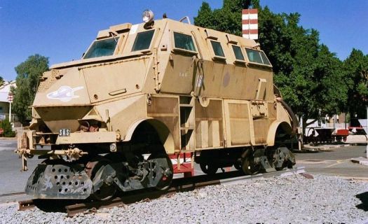 Rail Armoured Vehicle - Windhoek - Namibia 