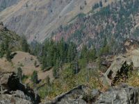 Looking Down into Hells Canyon, Idaho Side