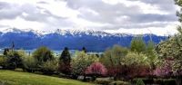 Wallowa Mountains in the spring